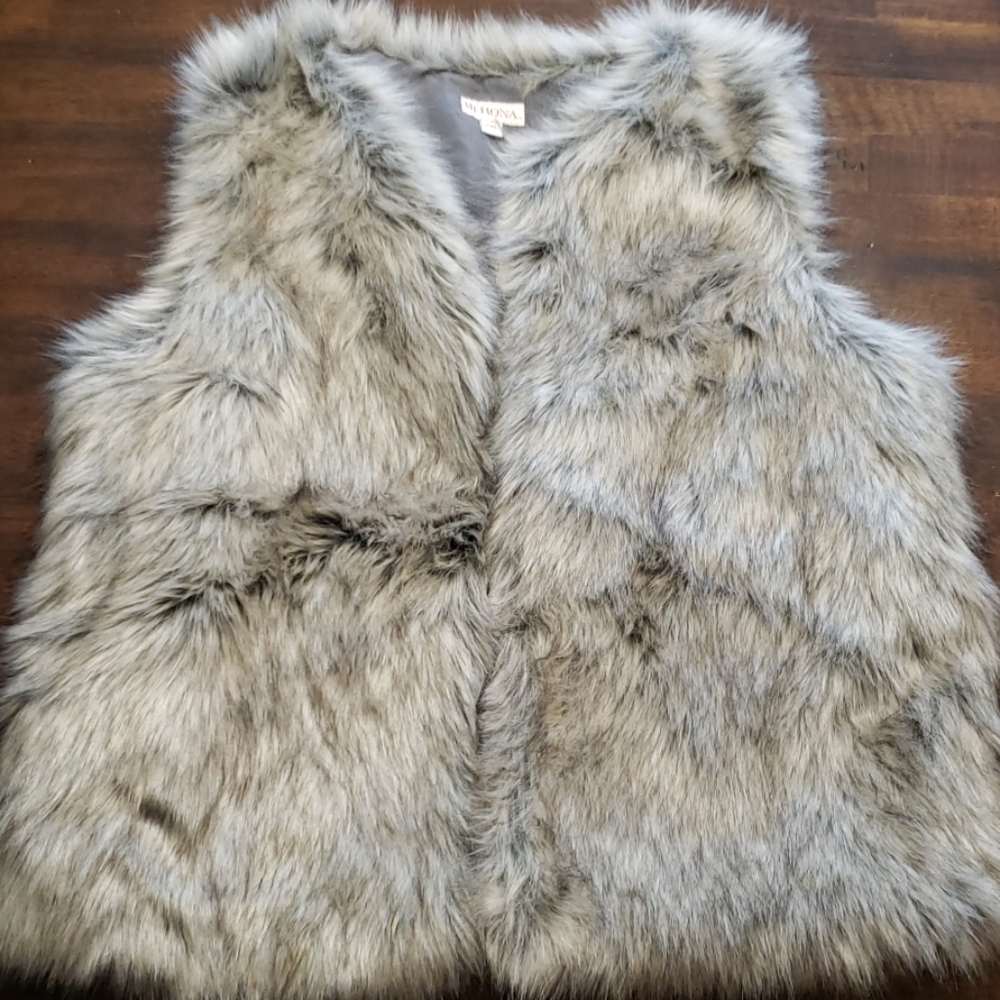 Merona Faux Fur Vest